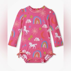 Baby girl rashguard